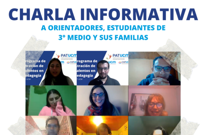 Orientadores, estudiantes de tercero medio y sus familias conocen el programa PAT