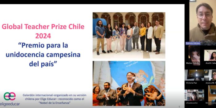 Ganador del Global Teacher Prize 2024 ofreció taller a estudiantes del PAT y PACE UCM
