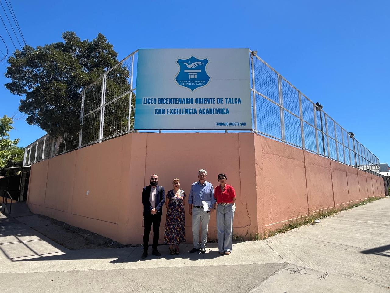 Liceo Bicentenario Oriente de Talca se incorpora como nuevo establecimiento adscrito a PACE UCM